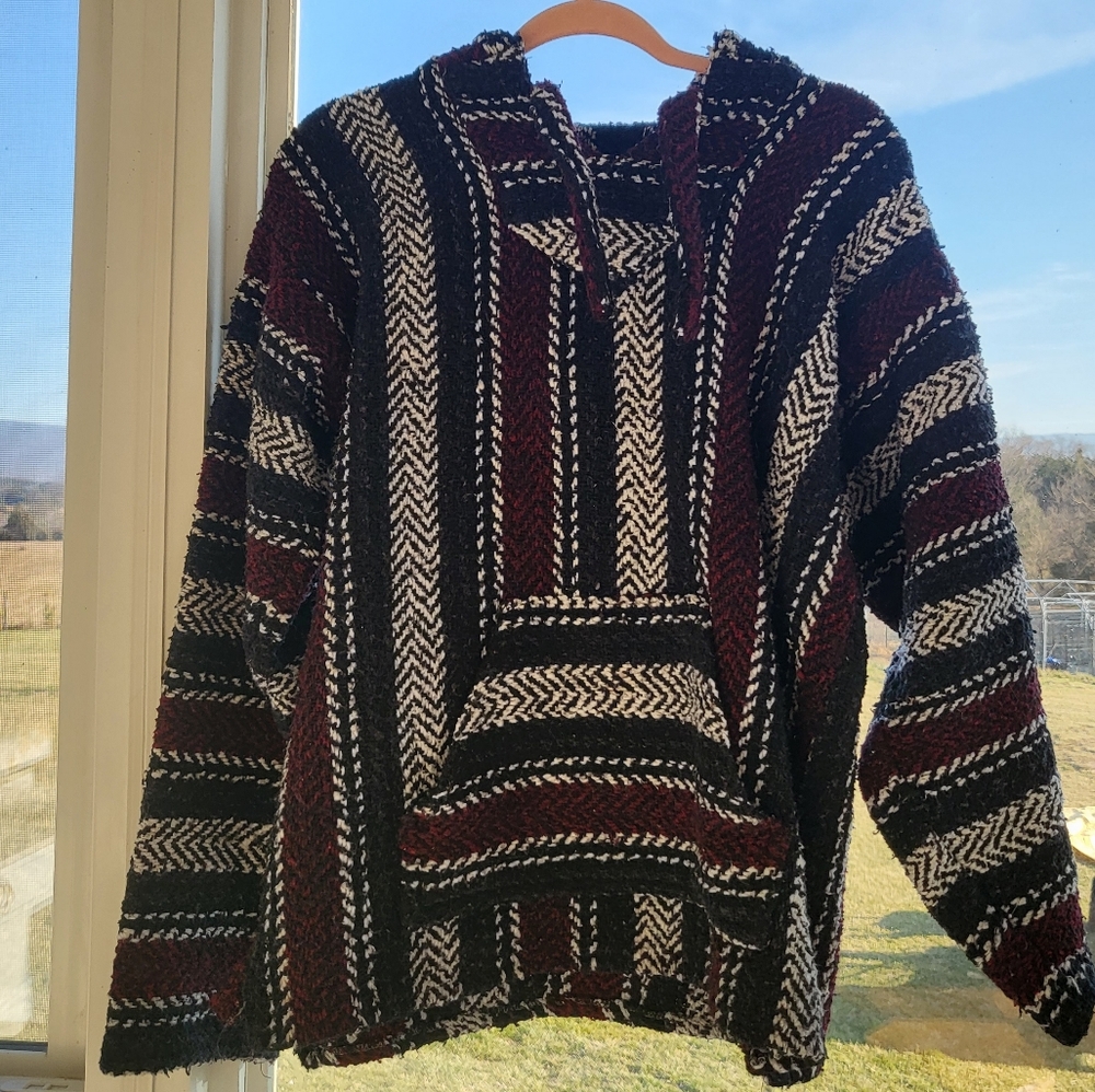 Baja jacket or Drug rug